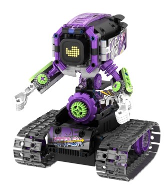 iMMaster Robot lila con paneles 3 en 1 -