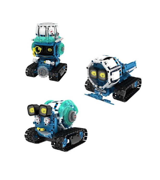 iMMaster Robot azul con paneles 3 en 1 -