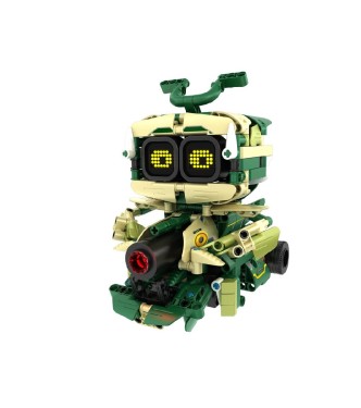 iMMaster Robot Verde Con paneles 3en1