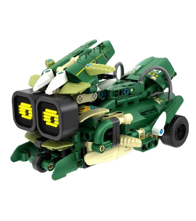 iMMaster Robot Verde Con paneles 3en1