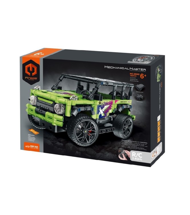 Todoterreno 4x4 verde - 474pzas.