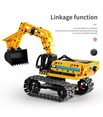 Excavadora y robot 2 en 1 - 342pzas.