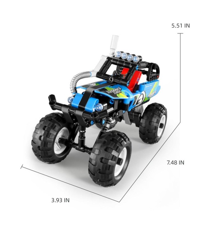 iMMaster Todoterreno 4x4 azul - 193 pzas