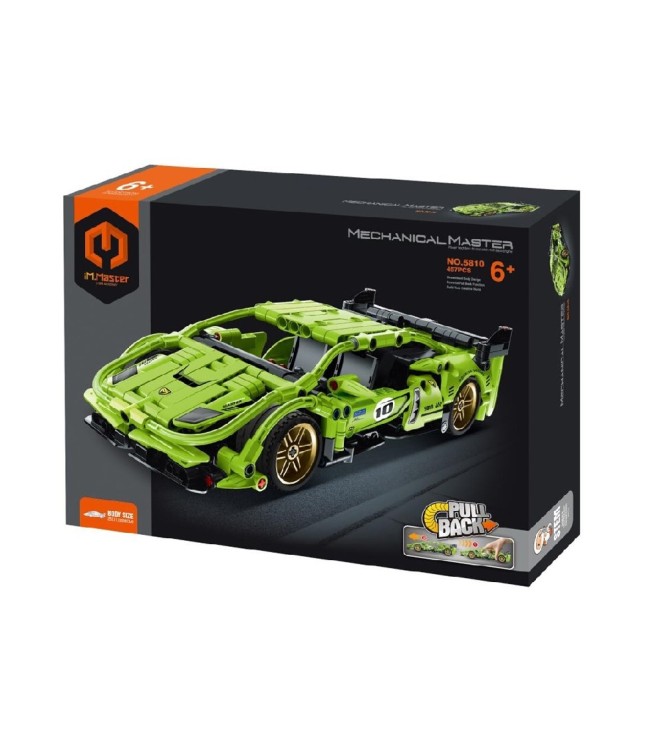 iMMaster Coche de carreras verde - 457pz