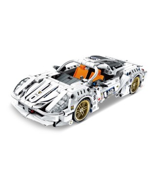 iMMaster coche de carreras blanco - 437