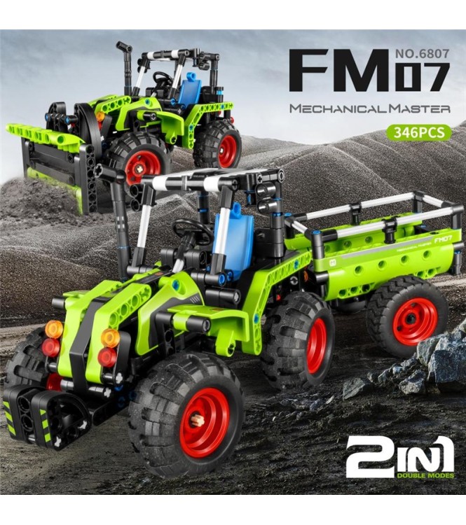 Agricultura Tractores 2 en 1 - 348pzas.