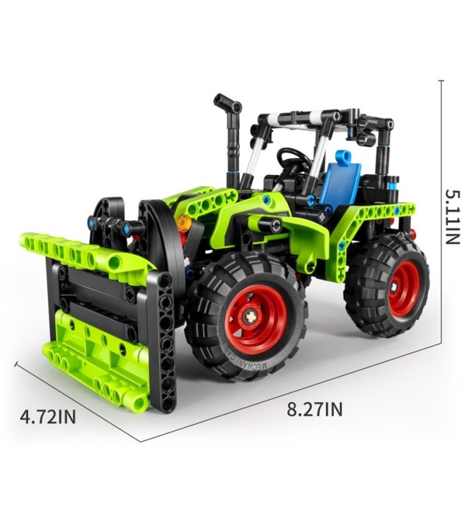 Agricultura Tractores 2 en 1 - 348pzas.