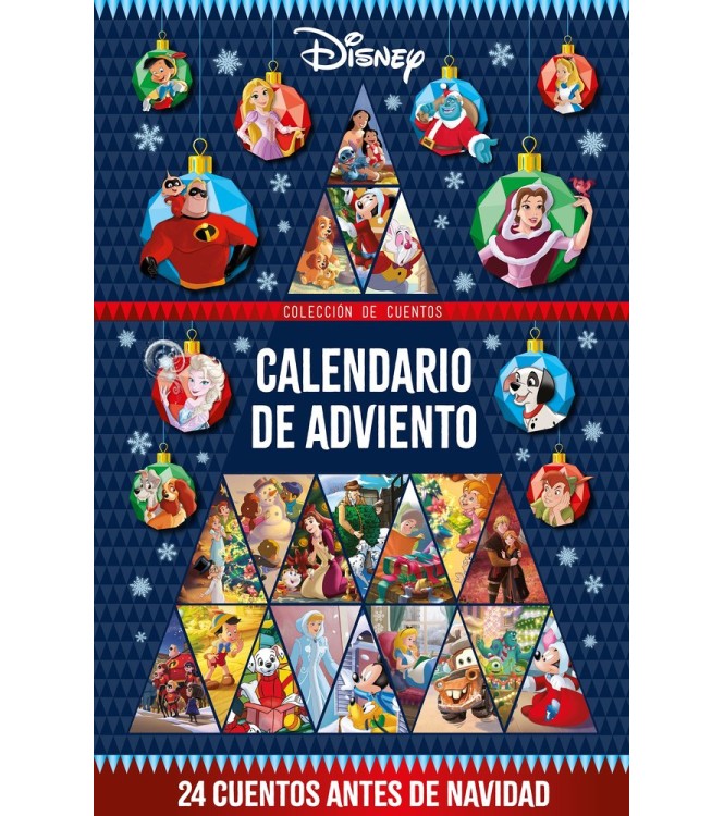 DISNEY CALENDARIO DE ADVIENTO 24 CUENTOS