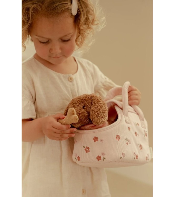 Perrito Peluche Jackie con Bolsa