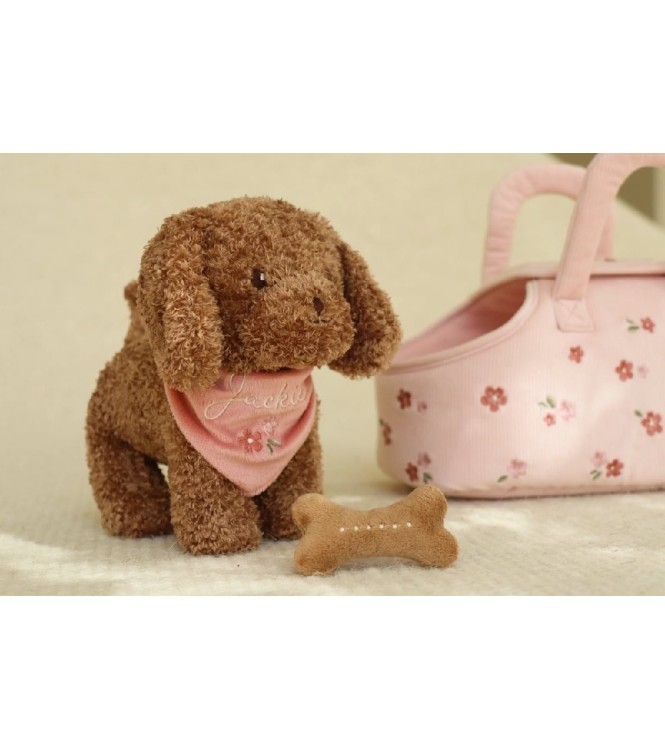 Perrito Peluche Jackie con Bolsa