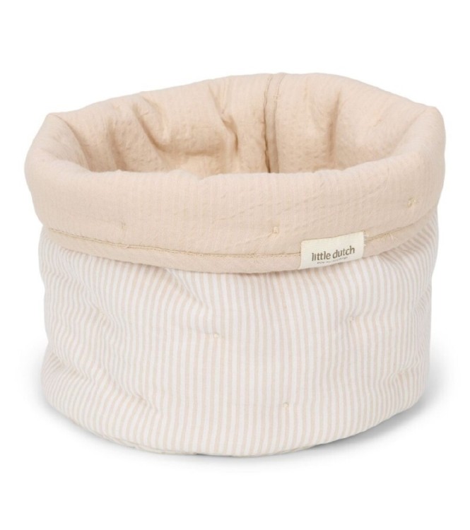 Cesta almacenam Pequeña Puro Beige Suave