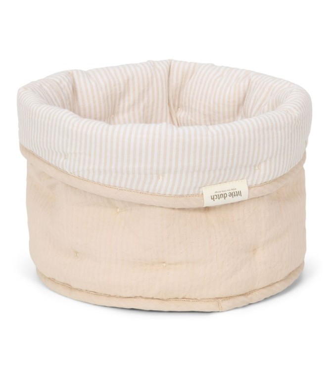 Cesta almacenam Pequeña Puro Beige Suave