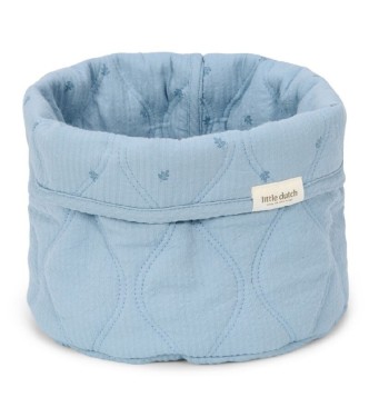 Cesta almacenami Pequeña Puro Azul Denim