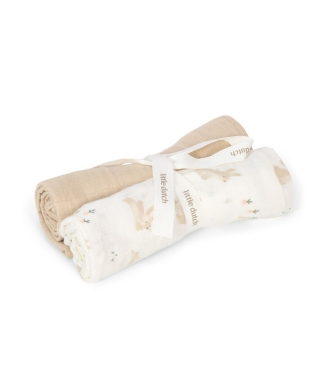 Muselina 70 x 70 musel Bunny nuevo