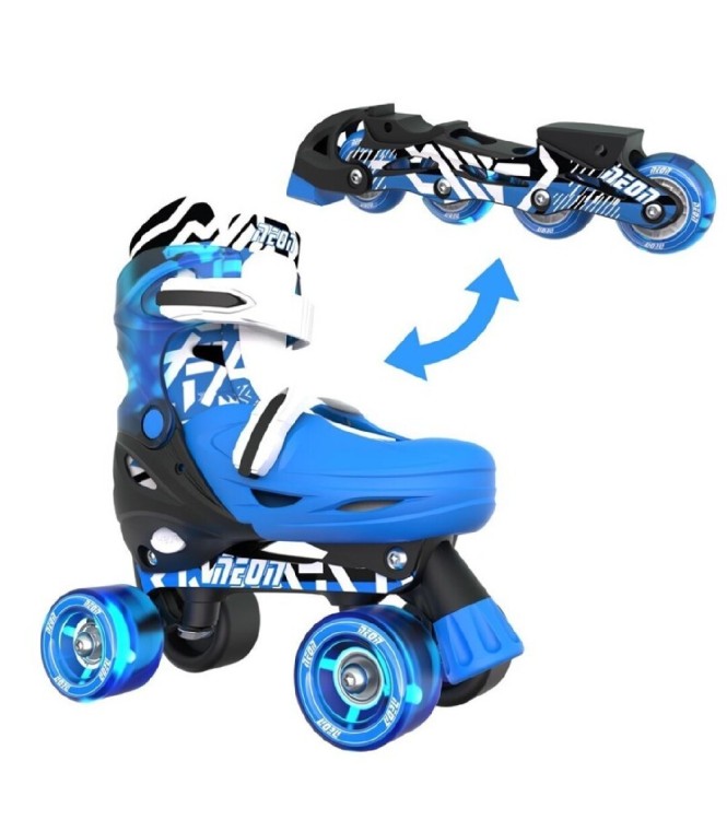 PATINES COMBO NEóN GOTEKI AZUL T.30-33