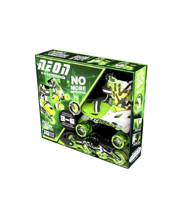PATINES COMBO NEóN GOTEKI VERDE T.34-37