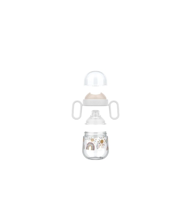 VASO ANTIDERRAME 200 ML ARCOIRIS