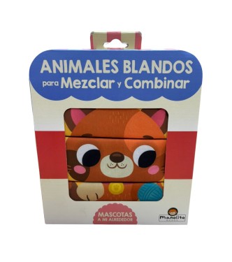 Mascotas libro de tela