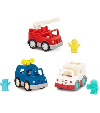 SET DE 3 MINI CAMIONES