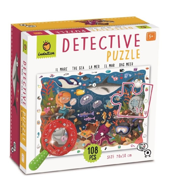 DETECTIVE PUZZLE EL MAR