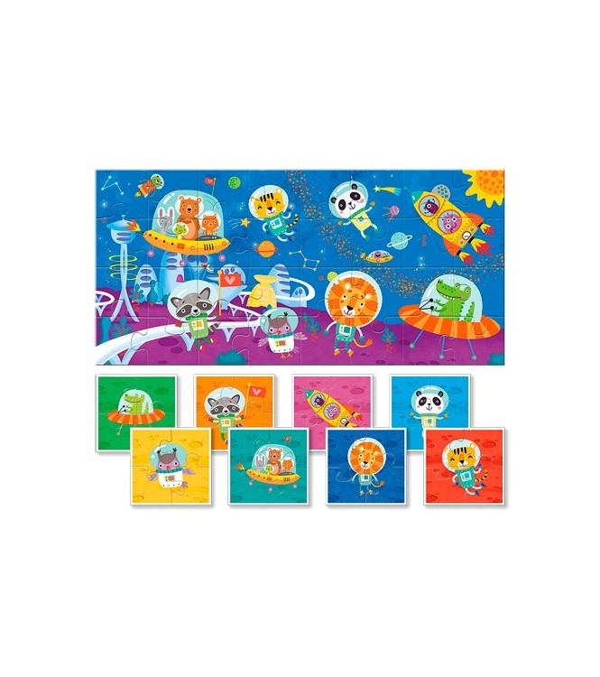 Baby Puzzle el espacio