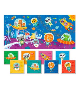 Baby Puzzle el espacio