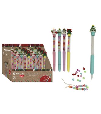 Bolígrafo con letras de Navidad