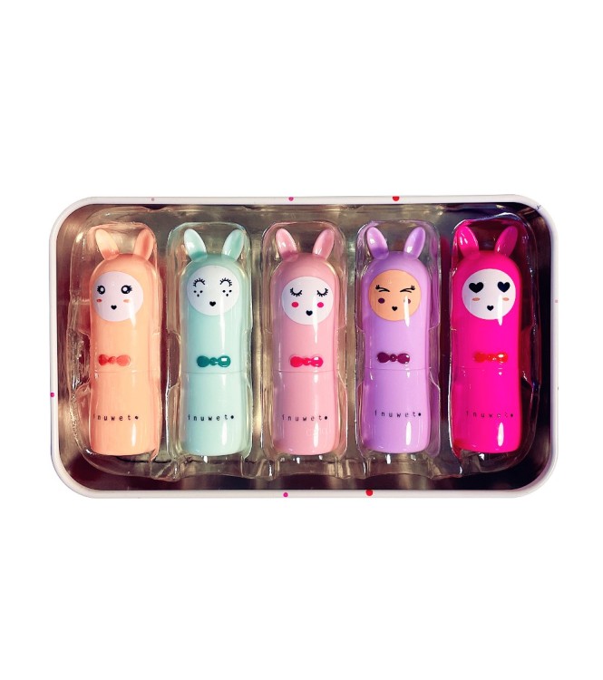 Caja metálica de regalo con 5 bálsamos