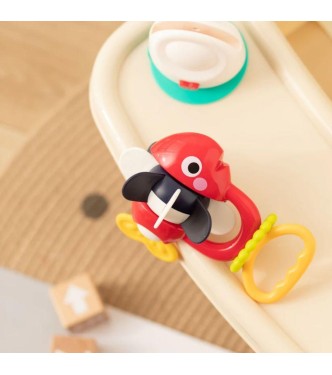 Sonajeros con Ventosa Oso-Pez-Conejo