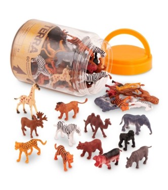 Terra Bote de 60 animales salvajes