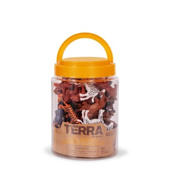 Terra Bote de 60 animales salvajes