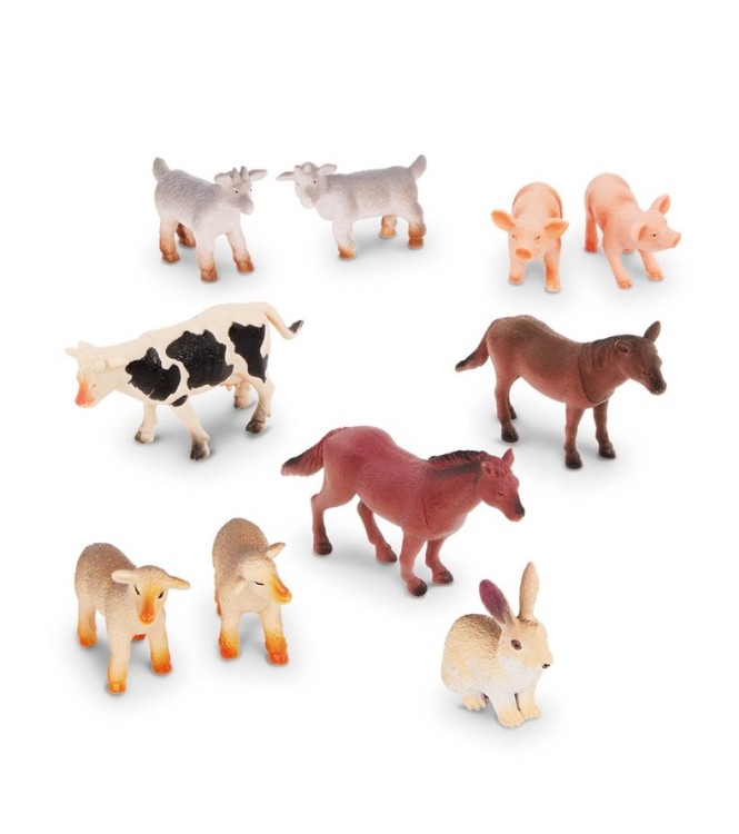 Terra Tubo de 10 animales de la granja 4