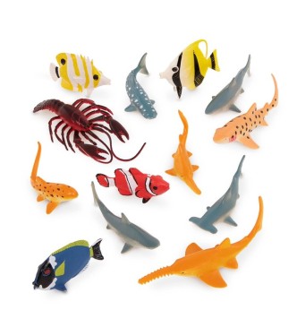 Terra Tubo de 14 animales marinos 5-12 c