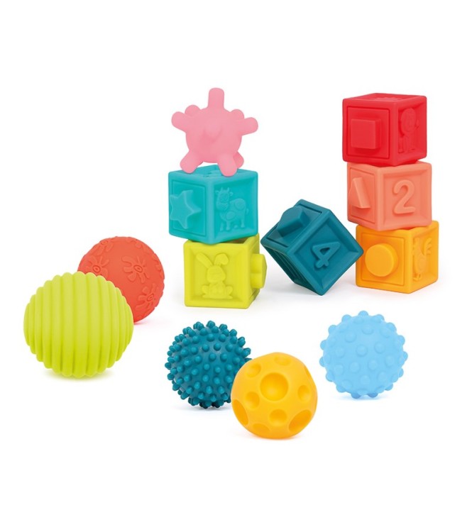 Conjunto 6 bolas 6 cubos