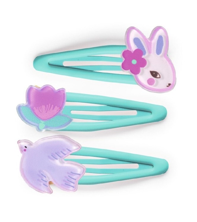 Plume clips Eglantine