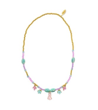 Camélia Plume collar