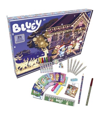 Calendario de adviento Bluey