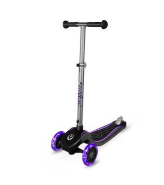 ECO Future Scooter Plegab Morado con LED