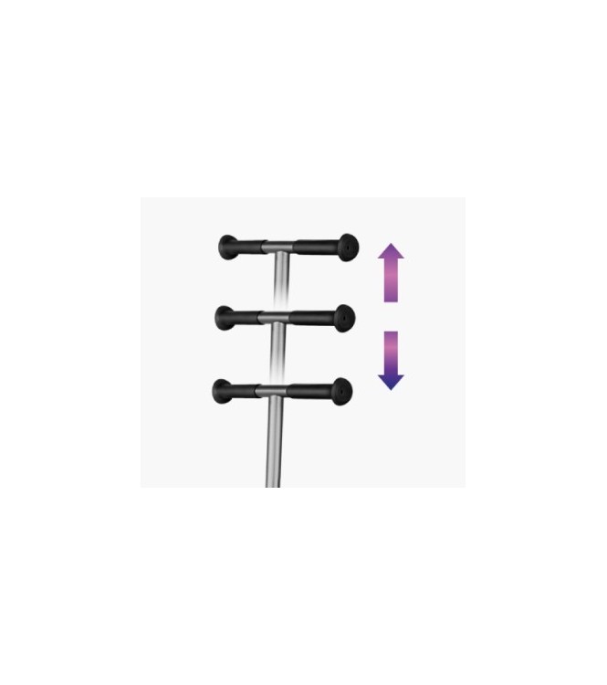 ECO Future Scooter Plegab Morado con LED