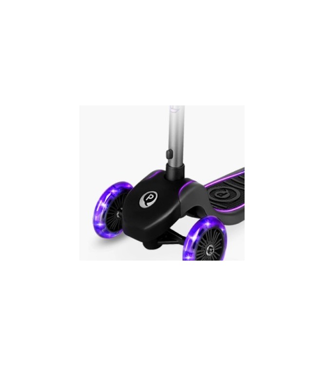 ECO Future Scooter Plegab Morado con LED