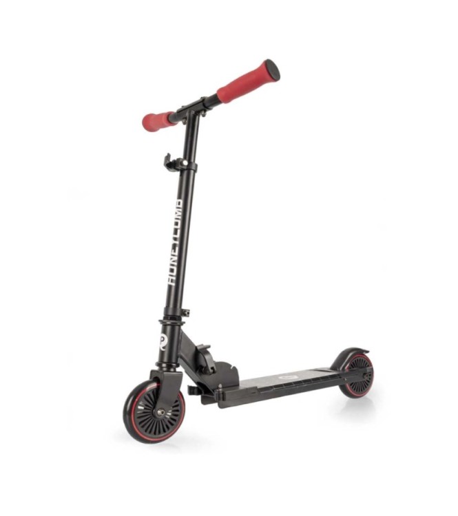 Honeycomb Scooter con LED - Rojo