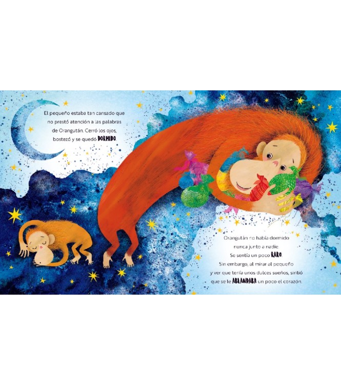 Libro ilustrado - El orangután Celoso