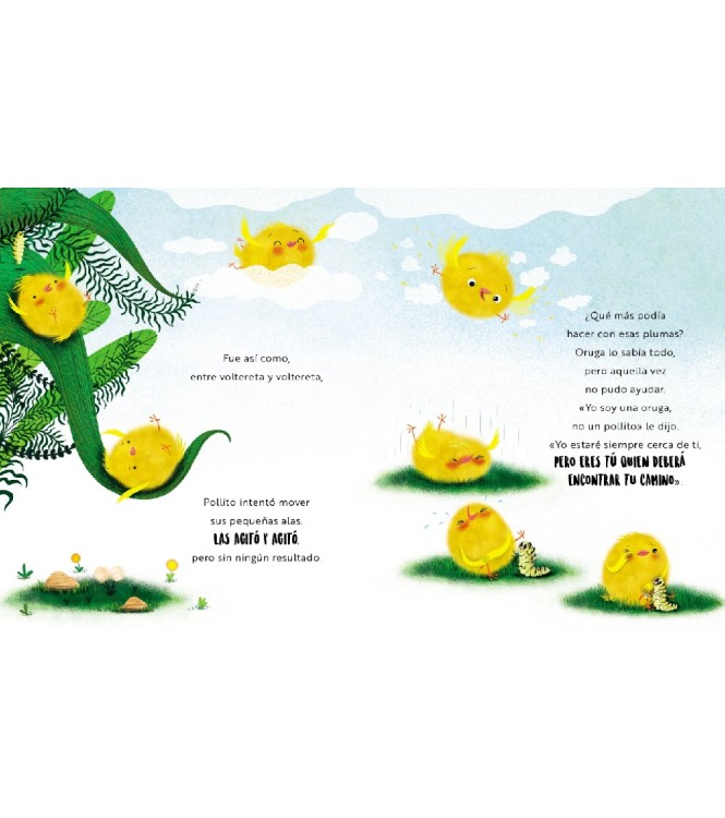 Libro ilustrado - El pollito feliz