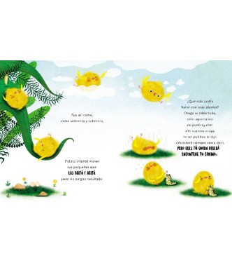 Libro ilustrado - El pollito feliz