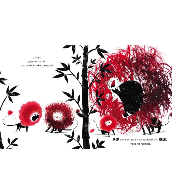 Libros ilustrados - El león rabioso