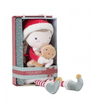 Rosa Muñeca Blandita Navidad