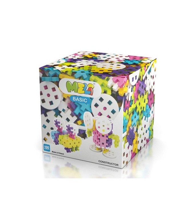 Basic pastel constructor 100 piezas