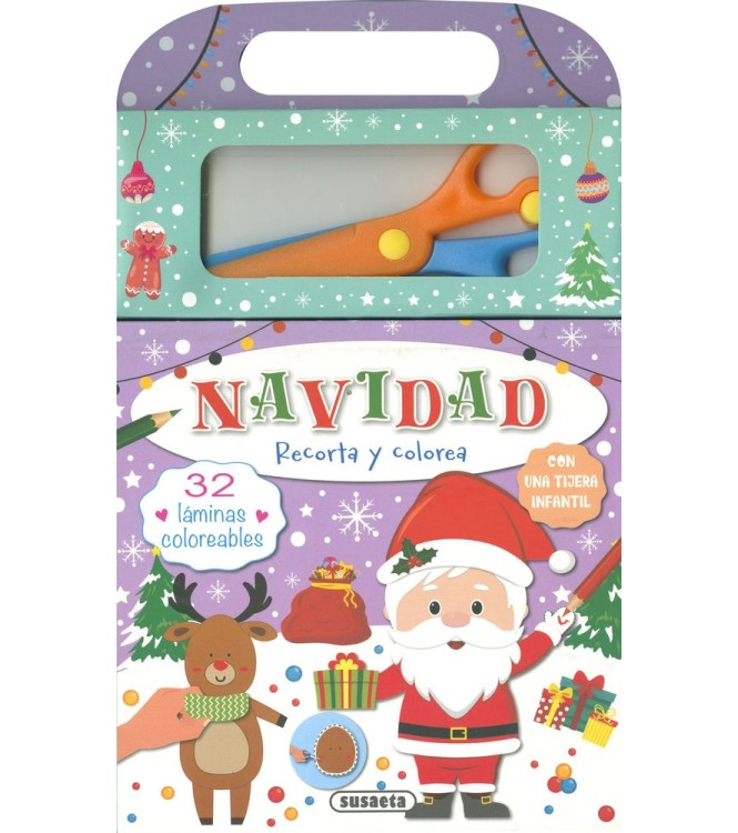 Navidad Recorta y Colorea