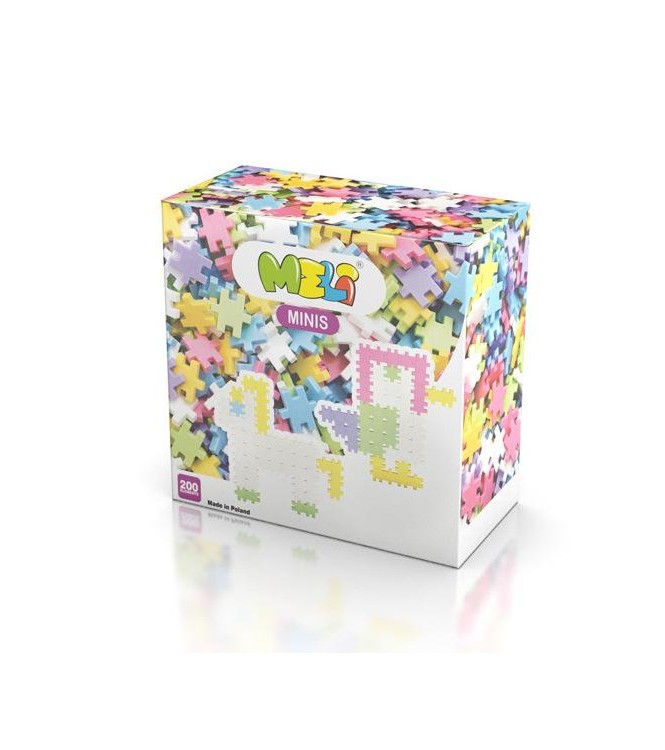 Meli mini 200 piezas pastel