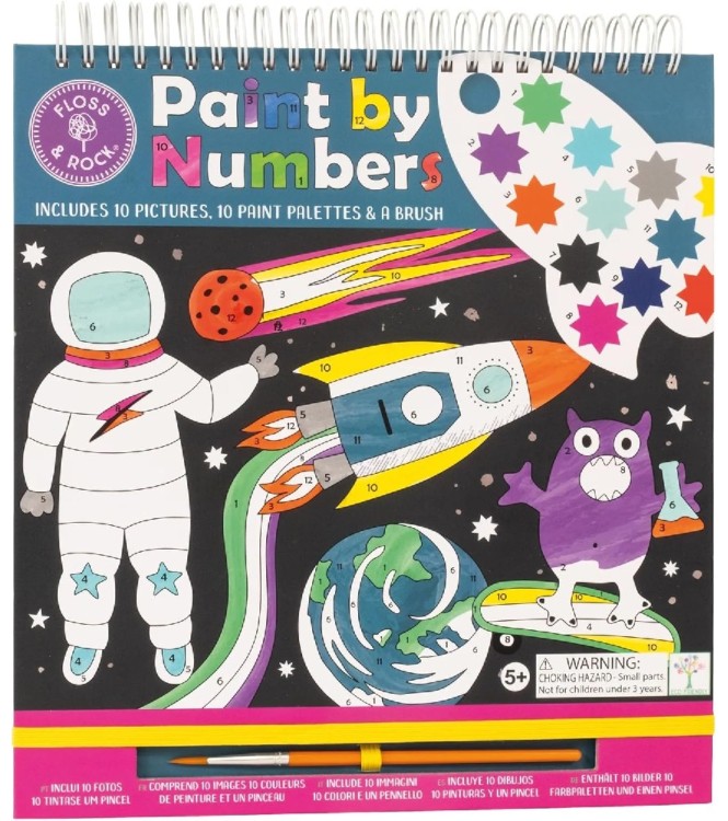 Espacio - Pintar con números